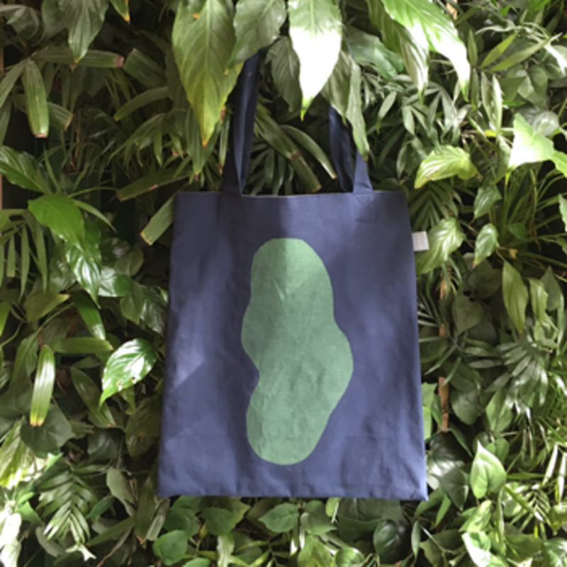 leaf bag - navy